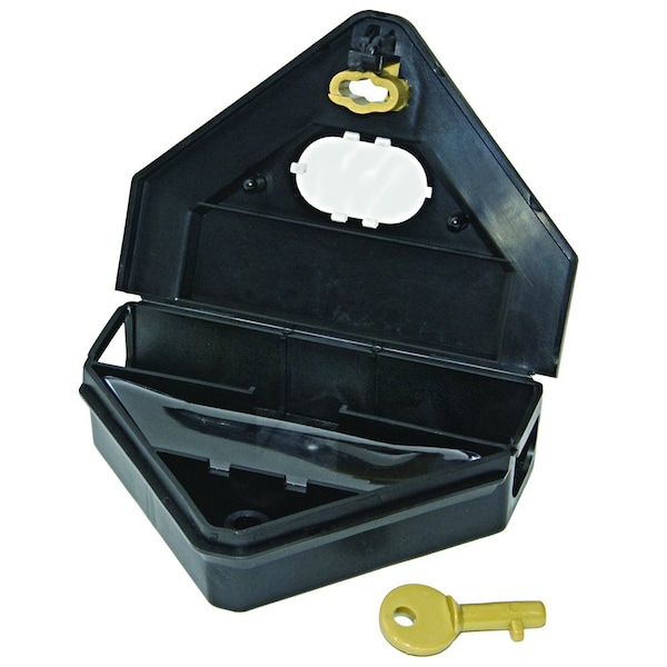 Gold Key™ Mouse Depot™ Plastic Bait Station, PK12